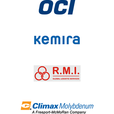 logos: OCI, Kemira, RMI, Climax Molybdenum